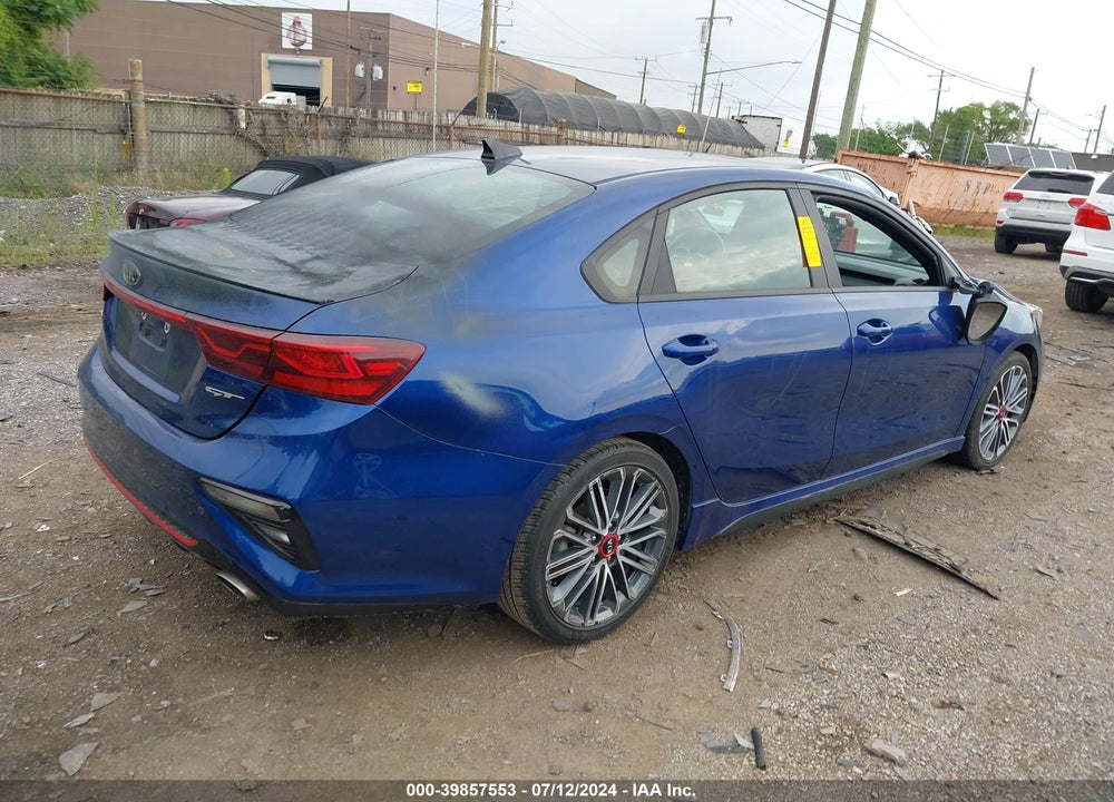 2021 KIA FORTE GT VIN: 3KPF44AC6ME394924