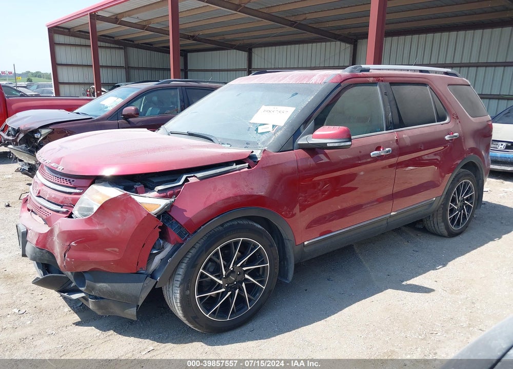 2013 FORD EXPLORER LIMITED VIN: 1FM5K8F87DGB20107