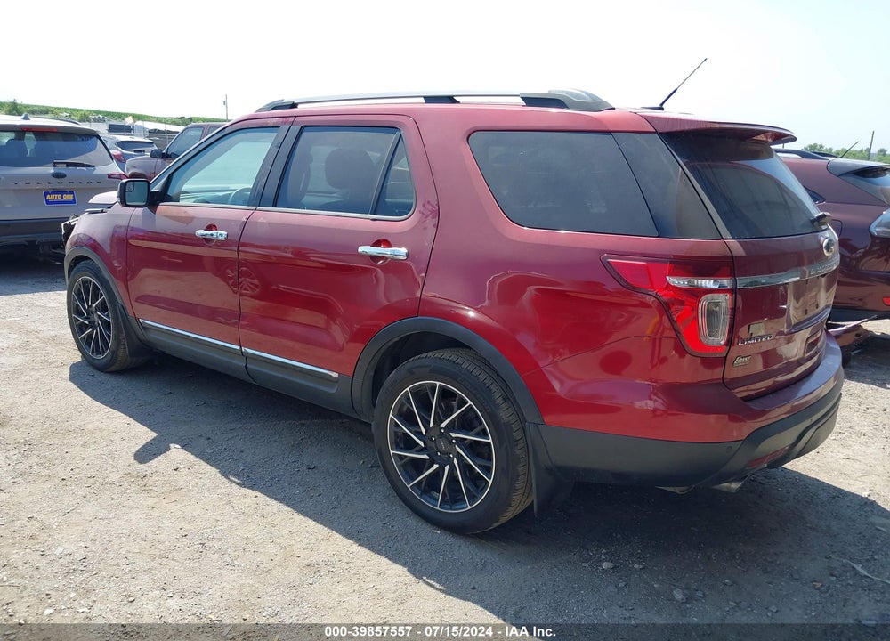 2013 FORD EXPLORER LIMITED VIN: 1FM5K8F87DGB20107
