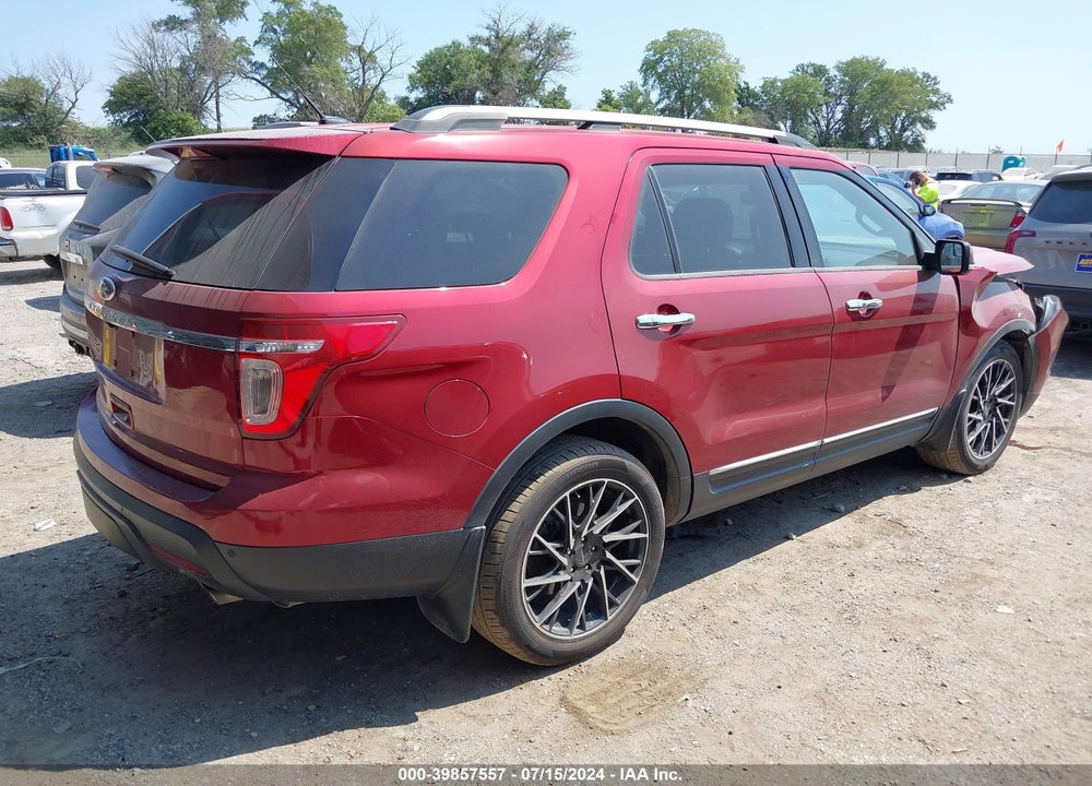 2013 FORD EXPLORER LIMITED VIN: 1FM5K8F87DGB20107