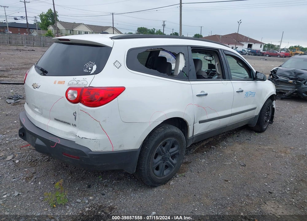 2009 CHEVROLET TRAVERSE LS VIN: 1GNER13D69S155998