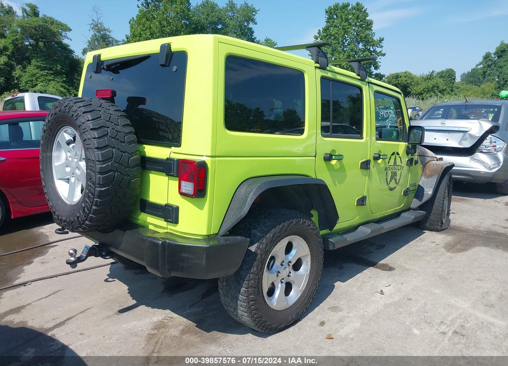 2017 JEEP WRANGLER UNLIMITED SPORT 4X4 VIN: 1C4BJWDG2HL503457