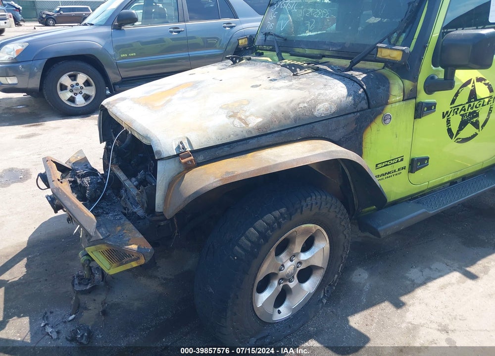 2017 JEEP WRANGLER UNLIMITED SPORT 4X4 VIN: 1C4BJWDG2HL503457
