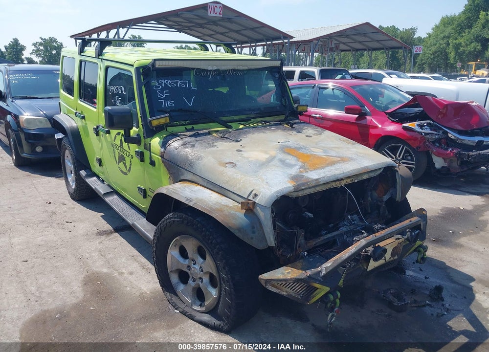 2017 JEEP WRANGLER UNLIMITED SPORT 4X4 VIN: 1C4BJWDG2HL503457