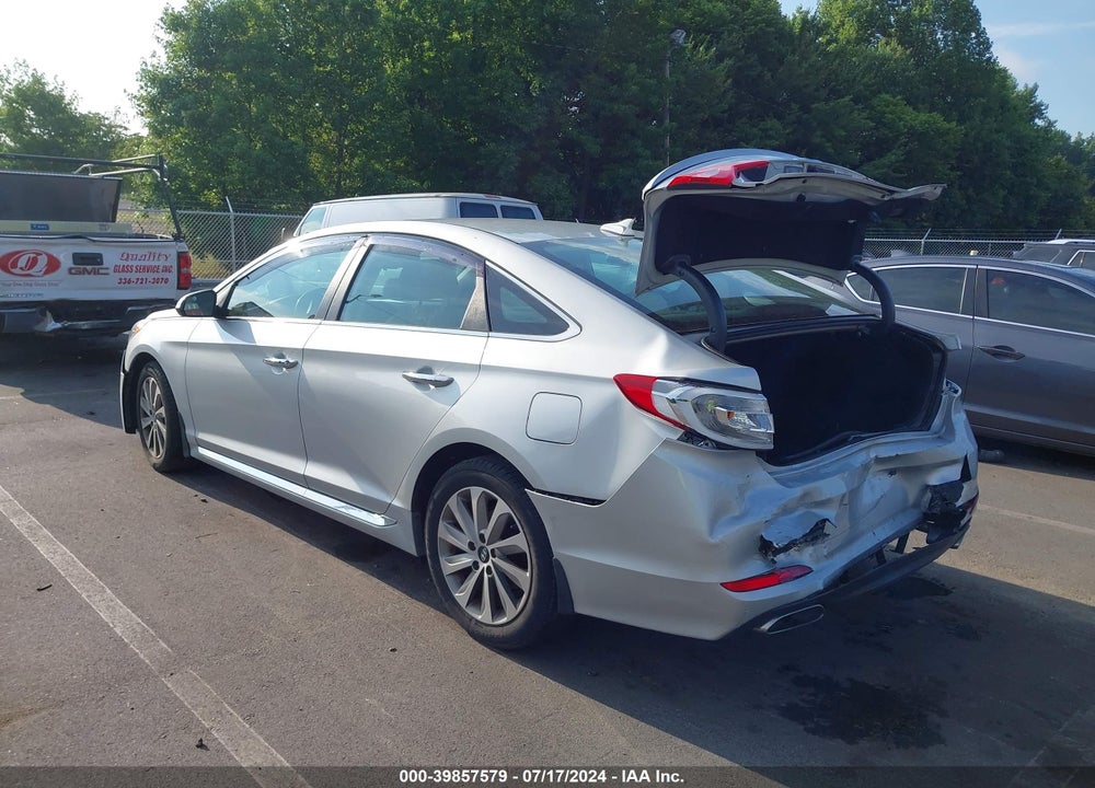 2017 HYUNDAI SONATA SPORT VIN: 5NPE34AF6HH535274
