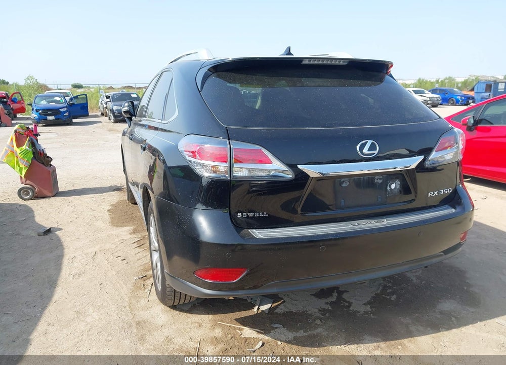 2013 LEXUS RX 350 VIN: 2T2ZK1BA4DC119786