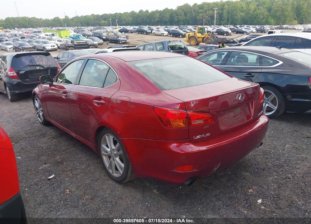 2006 LEXUS IS 350 VIN: JTHBE262365001247