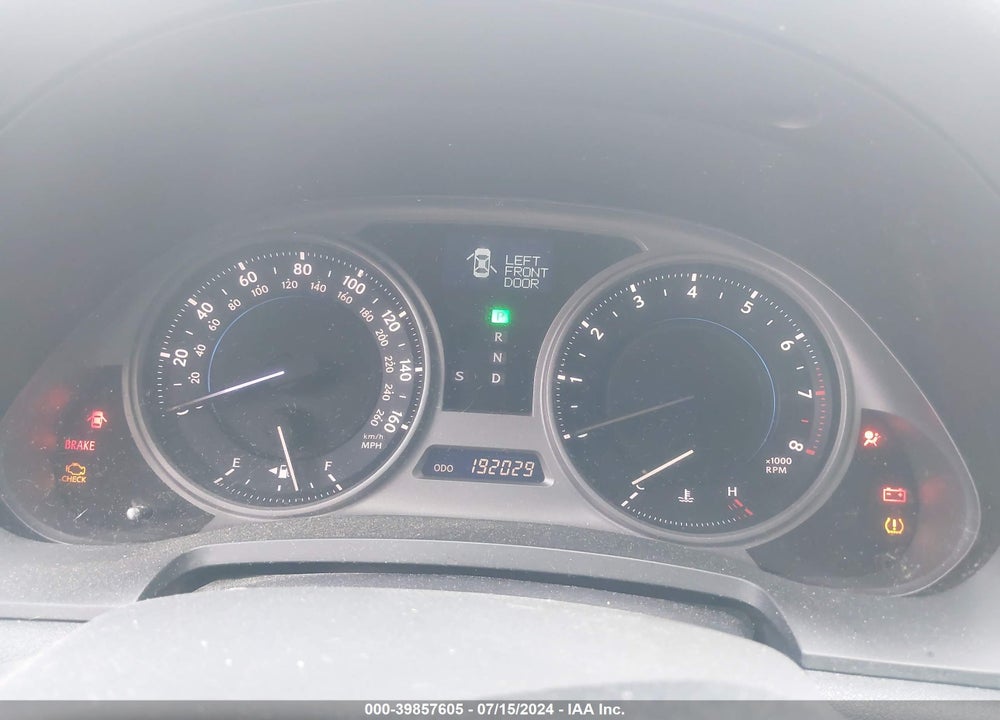 2006 LEXUS IS 350 VIN: JTHBE262365001247