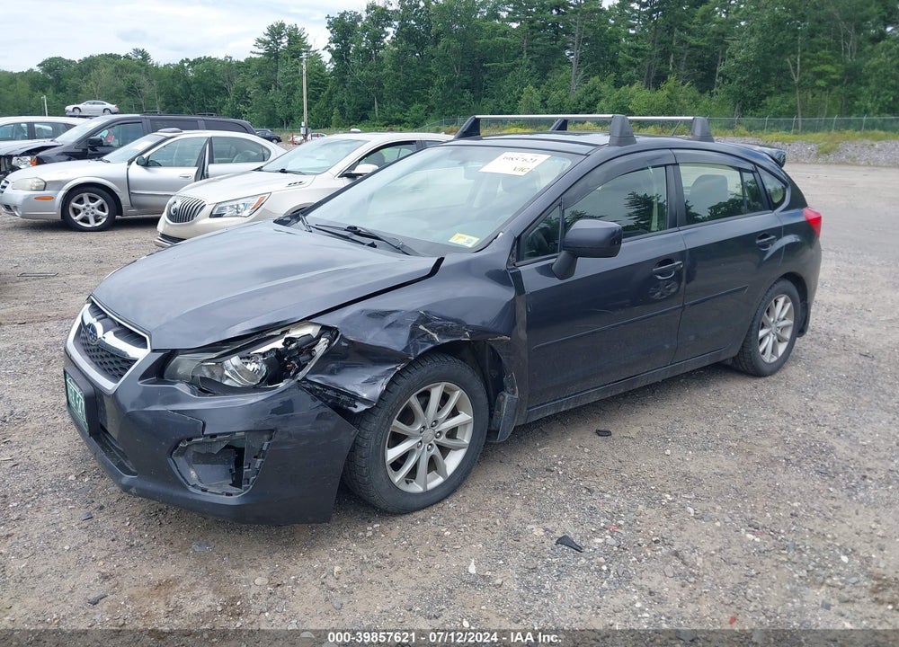 2013 SUBARU IMPREZA 2.0I PREMIUM VIN: JF1GPAC60D1896368