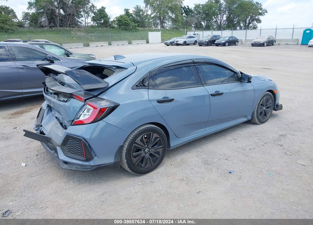 2017 HONDA CIVIC EX VIN: SHHFK7H57HU208028