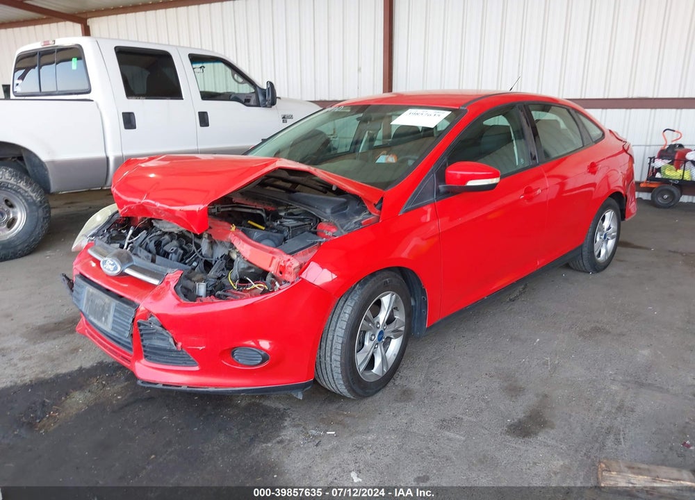 2013 FORD FOCUS SE VIN: 1FADP3F29DL266635