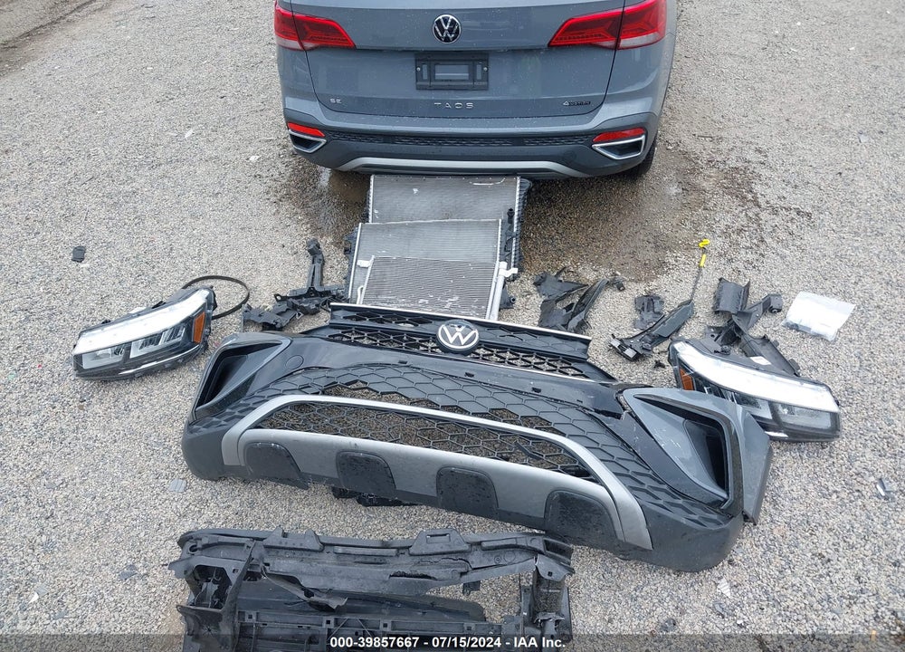 2022 VOLKSWAGEN TAOS 1.5T SE VIN: 3VVYX7B21NM025985