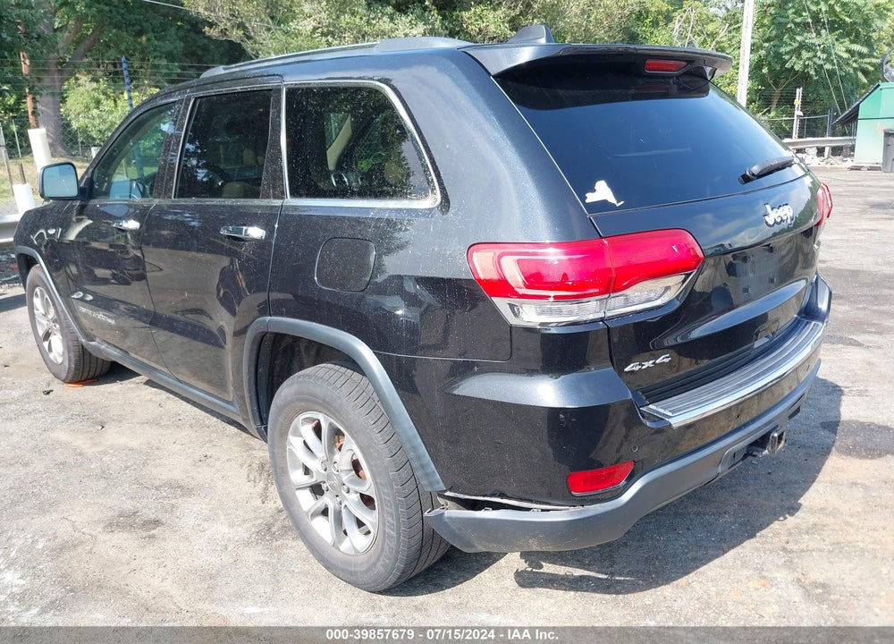 2015 JEEP GRAND CHEROKEE LIMITED VIN: 1C4RJFBG1FC152247