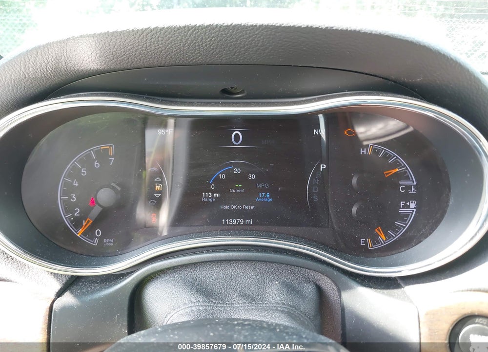 2015 JEEP GRAND CHEROKEE LIMITED VIN: 1C4RJFBG1FC152247