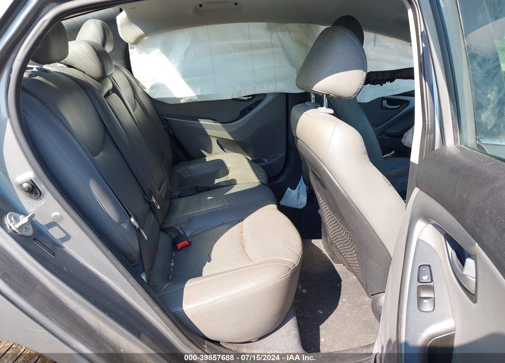 2014 HYUNDAI ELANTRA LIMITED VIN: 5NPDH4AE2EH483710