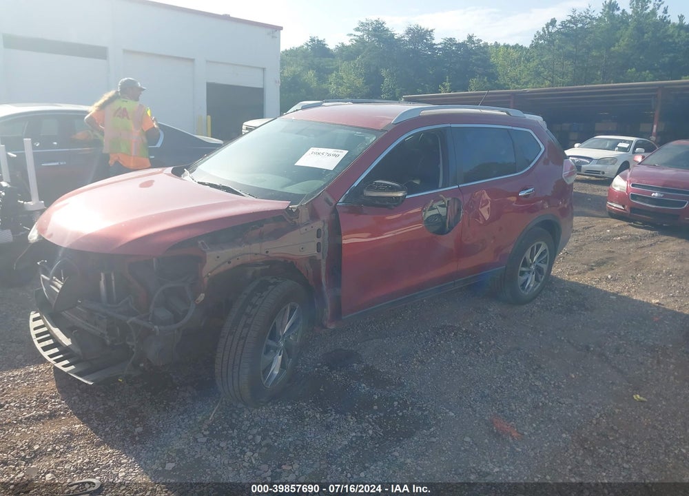 2015 NISSAN ROGUE SL VIN: 5N1AT2MTXFC803719