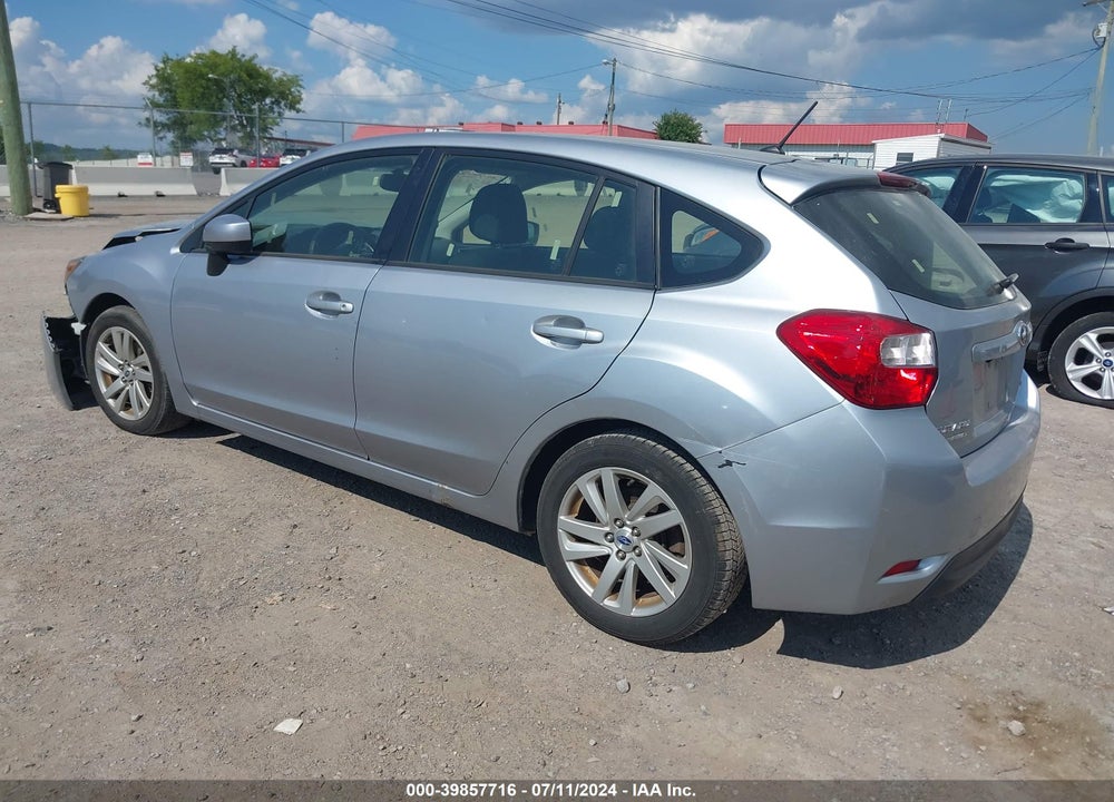 2016 SUBARU IMPREZA 2.0I PREMIUM VIN: JF1GPAB67G8264447