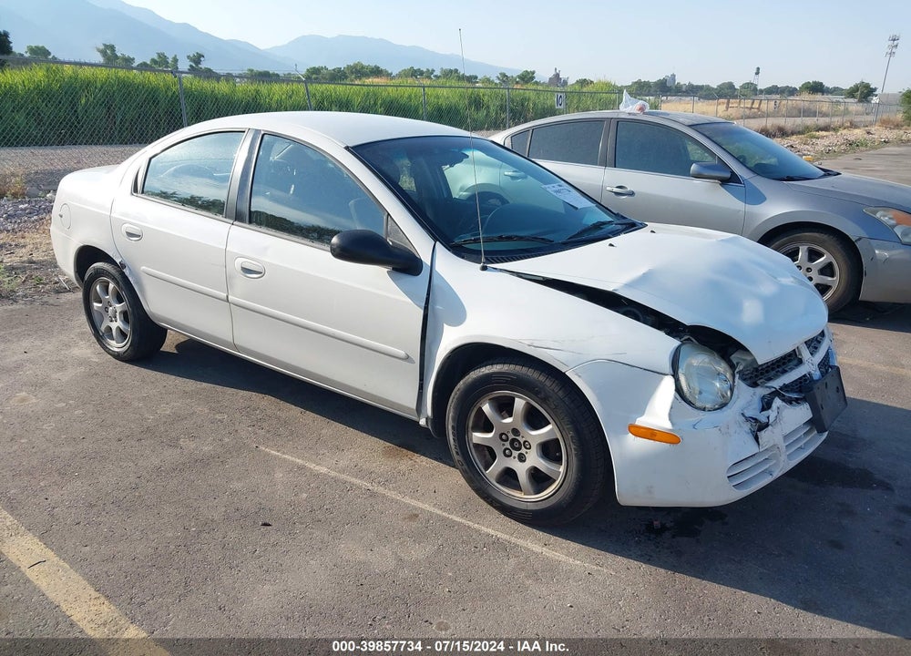 2005 DODGE NEON SXT VIN: 1B3ES56C45D158647