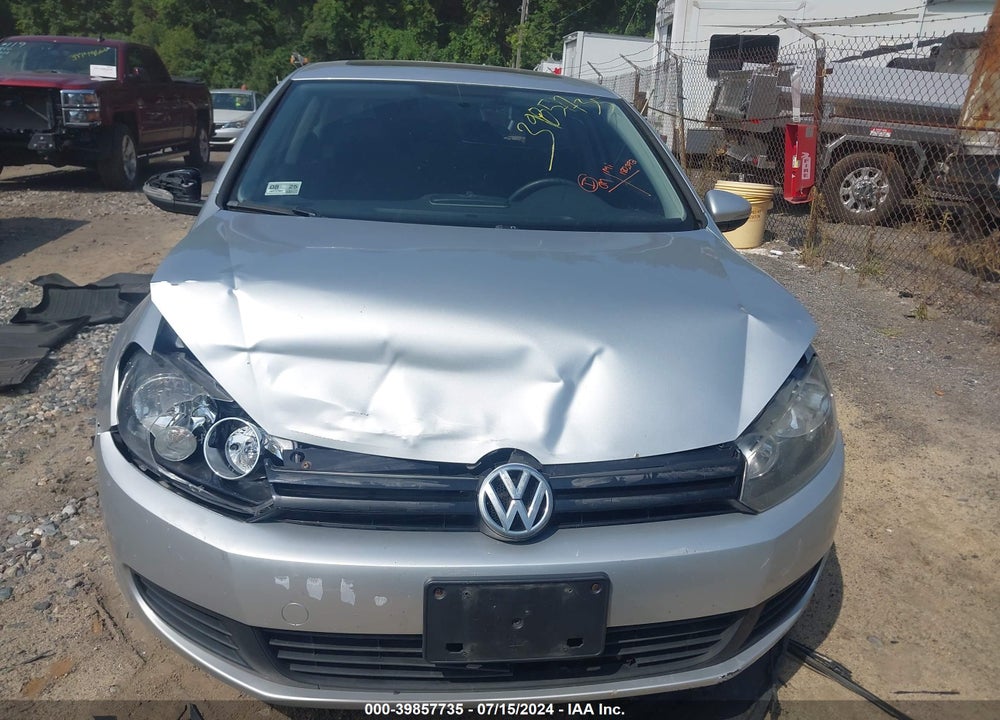 2010 VOLKSWAGEN GOLF 2-DOOR VIN: WVWBB7AJXAW256681