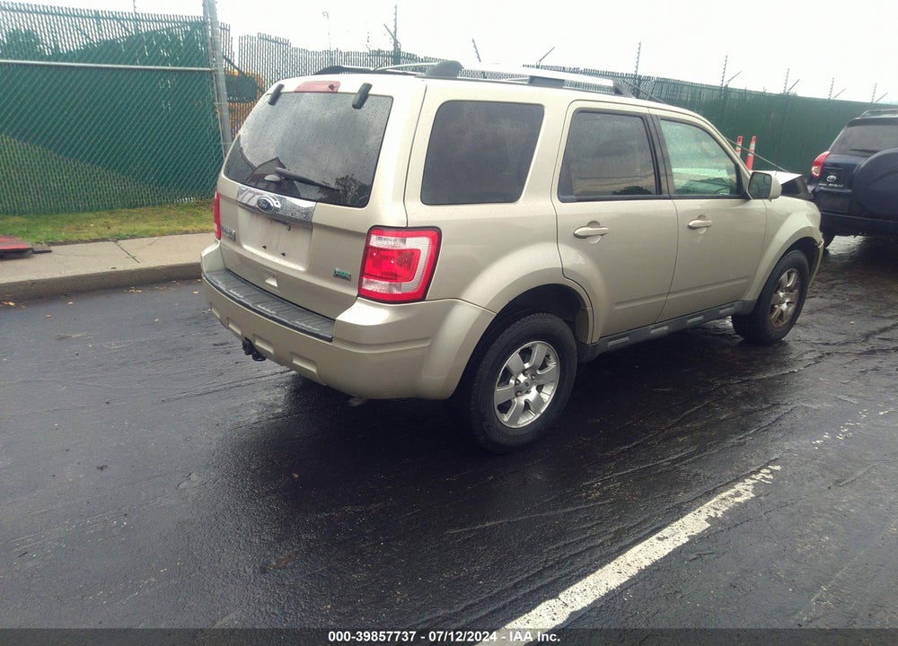 2011 FORD ESCAPE LIMITED VIN: 1FMCU9EG4BKB77214