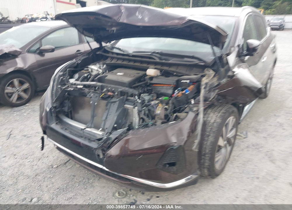 2021 NISSAN MURANO SL FWD VIN: 5N1AZ2CJ4MC101827