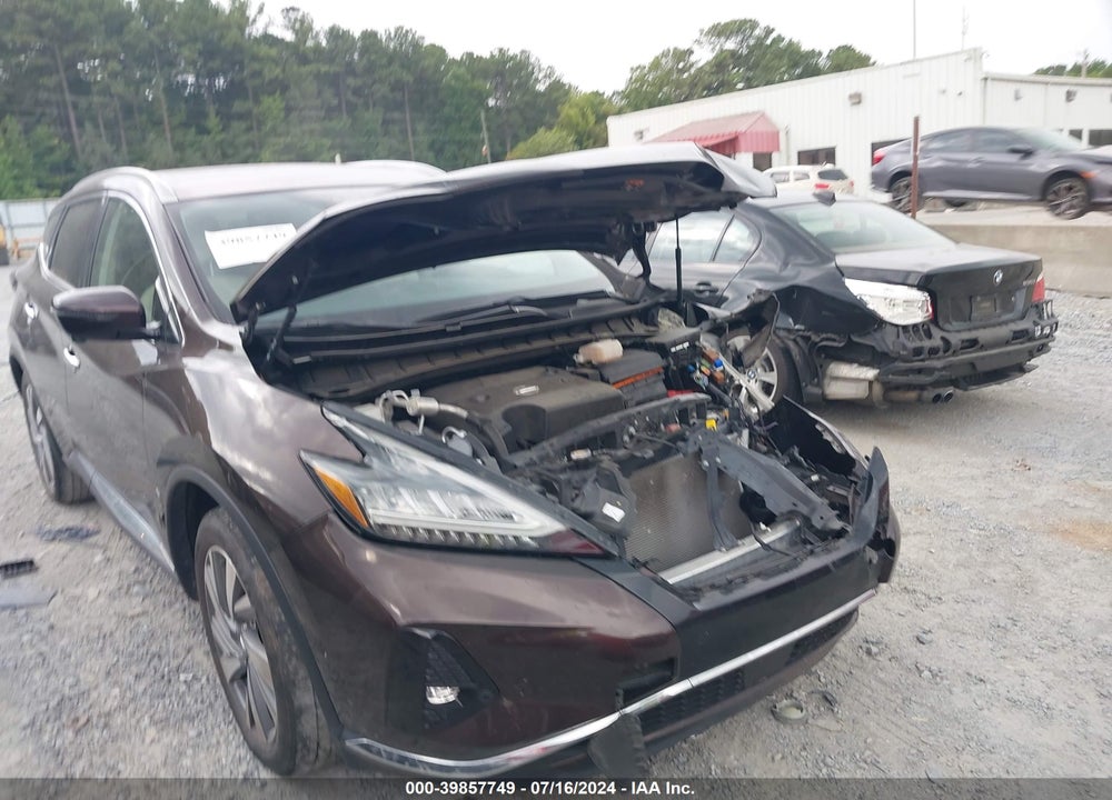 2021 NISSAN MURANO SL FWD VIN: 5N1AZ2CJ4MC101827