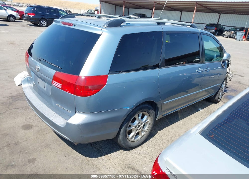 2005 TOYOTA SIENNA XLE VIN: 5TDZA22C25S280905