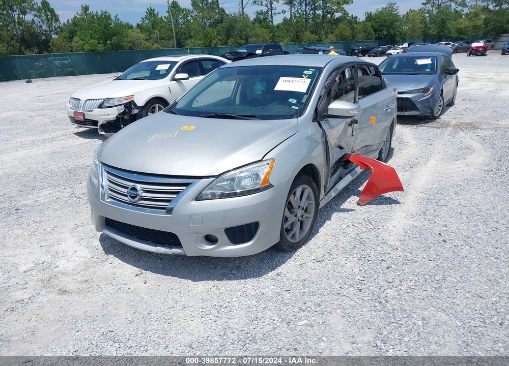 2015 NISSAN SENTRA SR VIN: 3N1AB7AP1FY257186