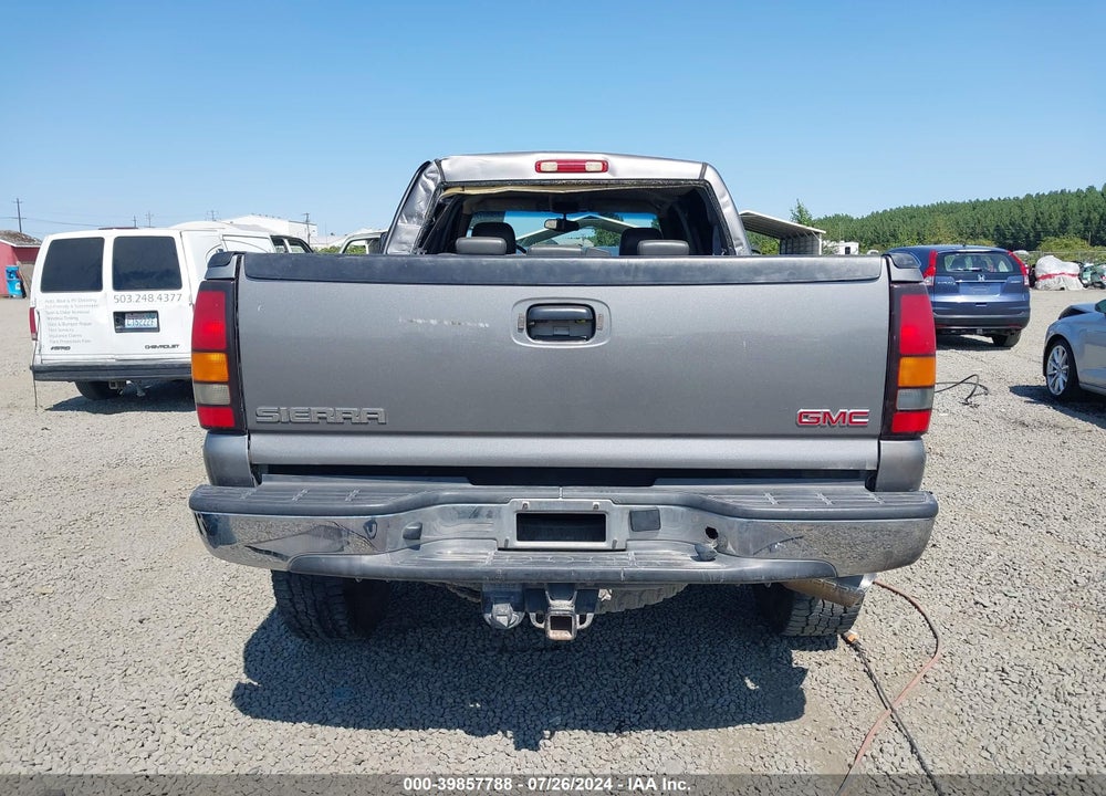 2006 GMC SIERRA 2500HD SLT VIN: 1GTHK23D96F210819