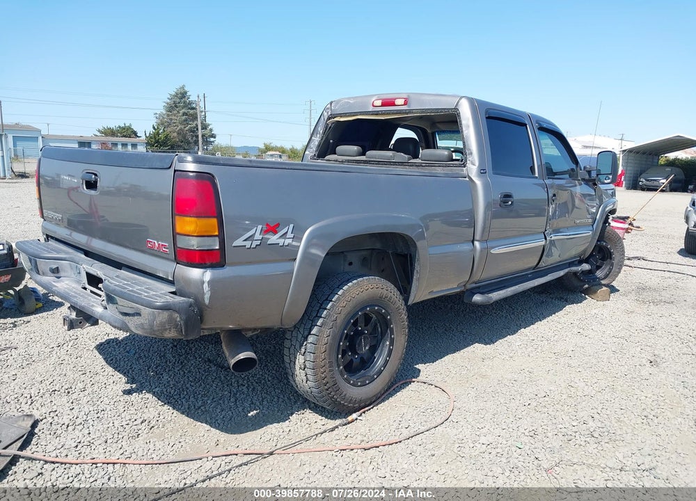 2006 GMC SIERRA 2500HD SLT VIN: 1GTHK23D96F210819