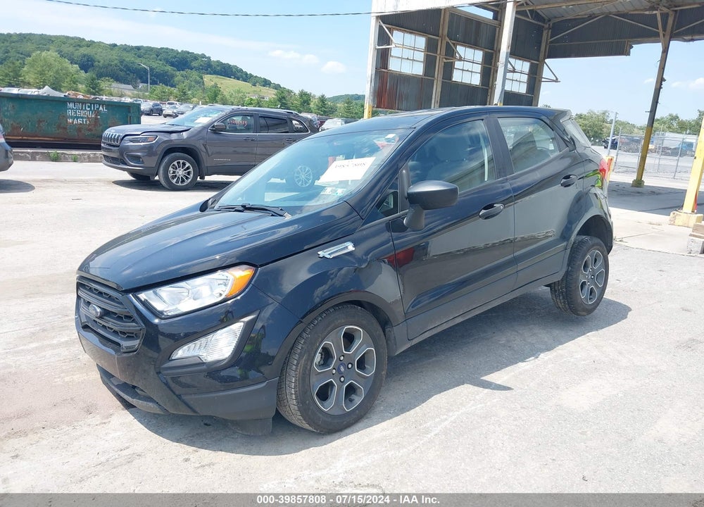 2020 FORD ECOSPORT S VIN: MAJ6S3FL4LC394375