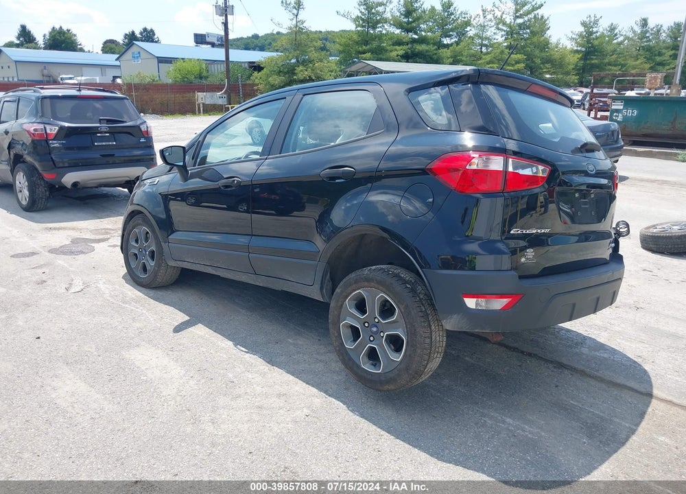 2020 FORD ECOSPORT S VIN: MAJ6S3FL4LC394375