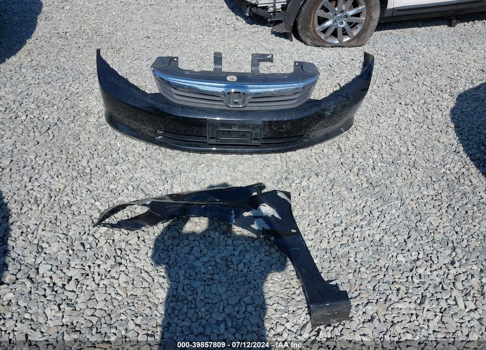 2012 HONDA CIVIC LX VIN: 19XFB2F59CE077657
