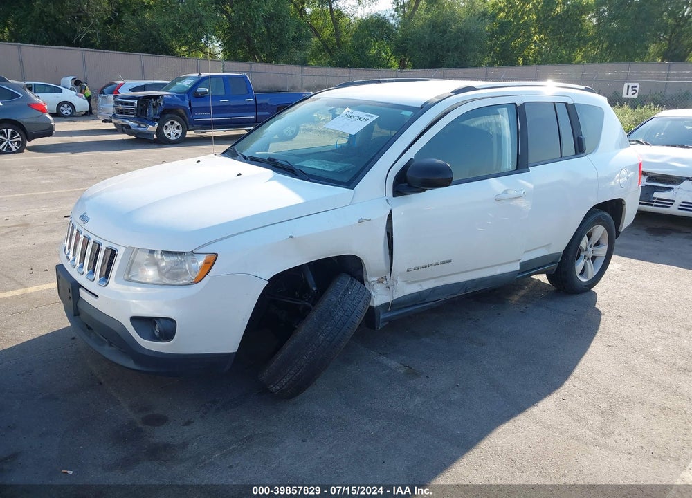 2011 JEEP COMPASS VIN: 1J4NF1FB9BD257876
