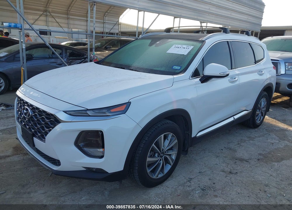 2020 HYUNDAI SANTA FE SEL VIN: 5NMS33AD6LH260877