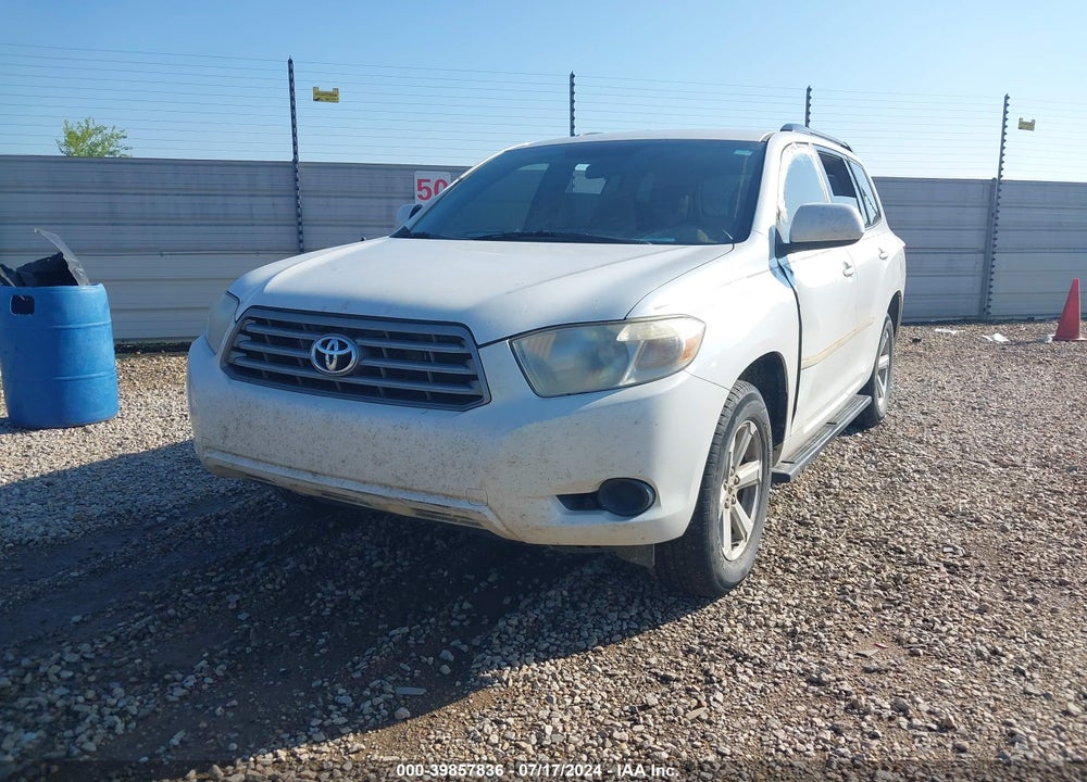 2010 TOYOTA HIGHLANDER BASE V6 VIN: 5TDZK3EH3AS003877