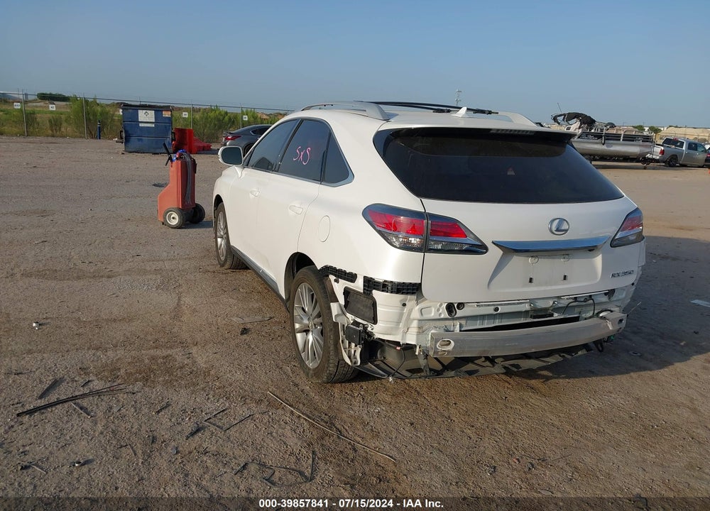 2013 LEXUS RX 350 VIN: 2T2ZK1BA7DC113030