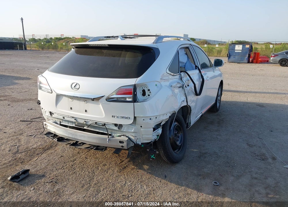 2013 LEXUS RX 350 VIN: 2T2ZK1BA7DC113030
