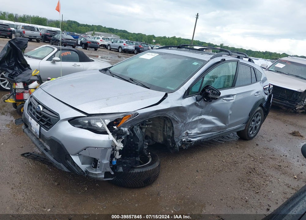 2022 SUBARU CROSSTREK SPORT VIN: JF2GTHSC1NH263717