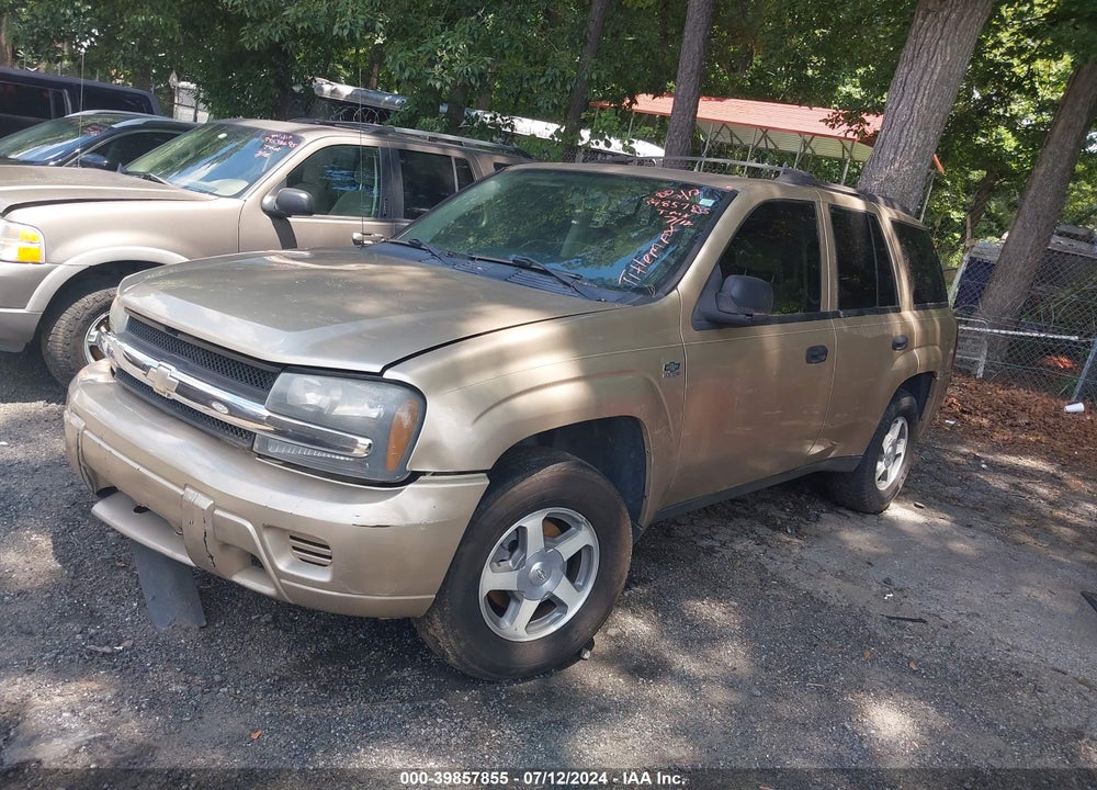 2006 CHEVROLET TRAILBLAZER LS VIN: 1GNDS13S962125064