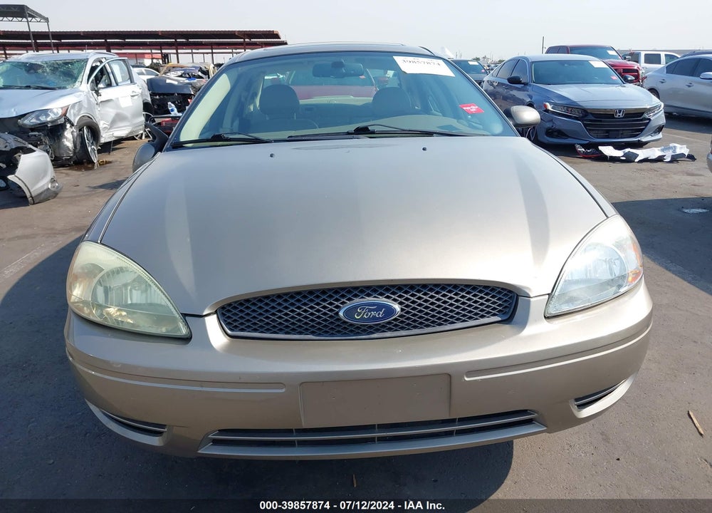 2006 FORD TAURUS SEL VIN: 1FAFP56U36A187482