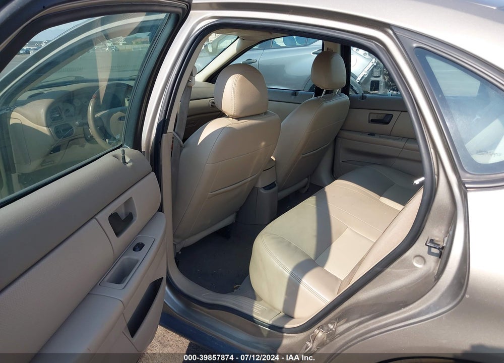 2006 FORD TAURUS SEL VIN: 1FAFP56U36A187482