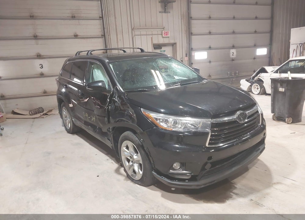 2015 TOYOTA HIGHLANDER LIMITED V6 VIN: 5TDDKRFH9FS149722