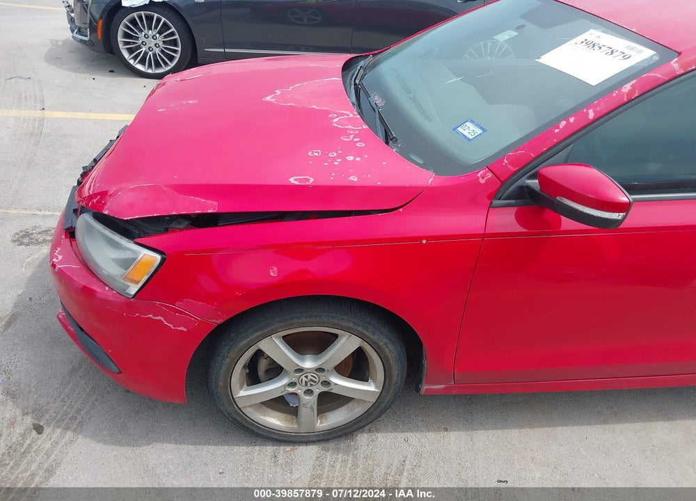 2012 VOLKSWAGEN JETTA 2.5L SE VIN: 3VWDX7AJXCM335455