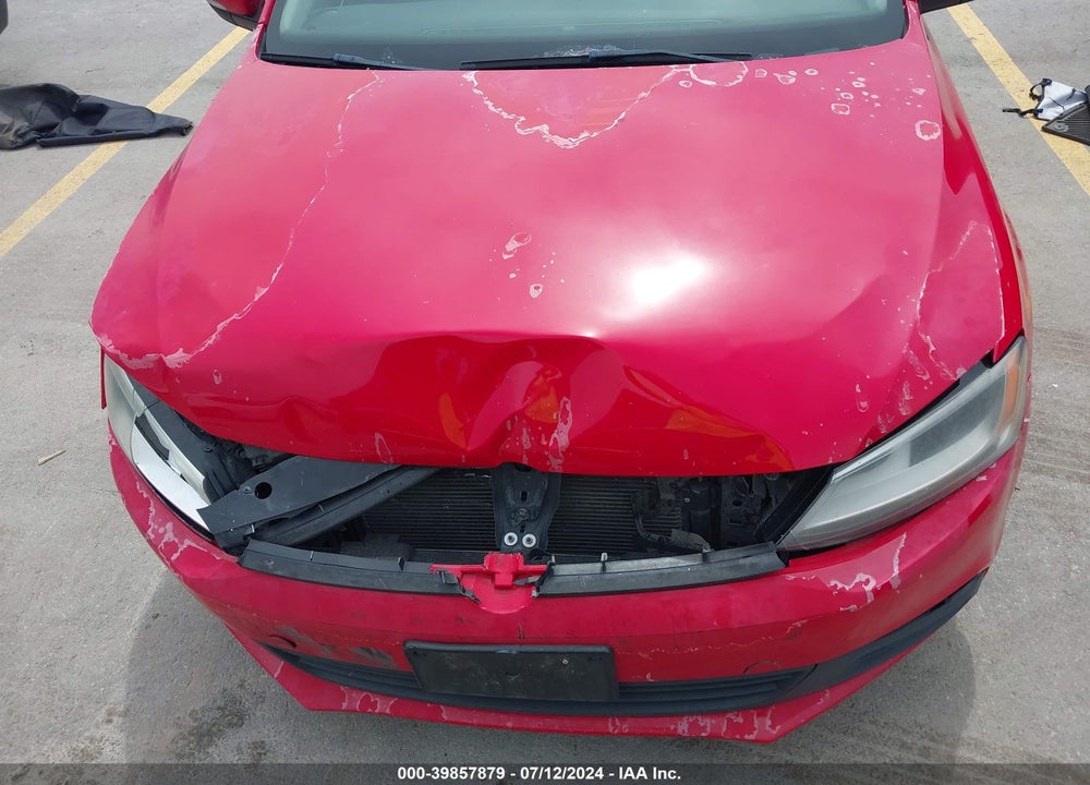 2012 VOLKSWAGEN JETTA 2.5L SE VIN: 3VWDX7AJXCM335455