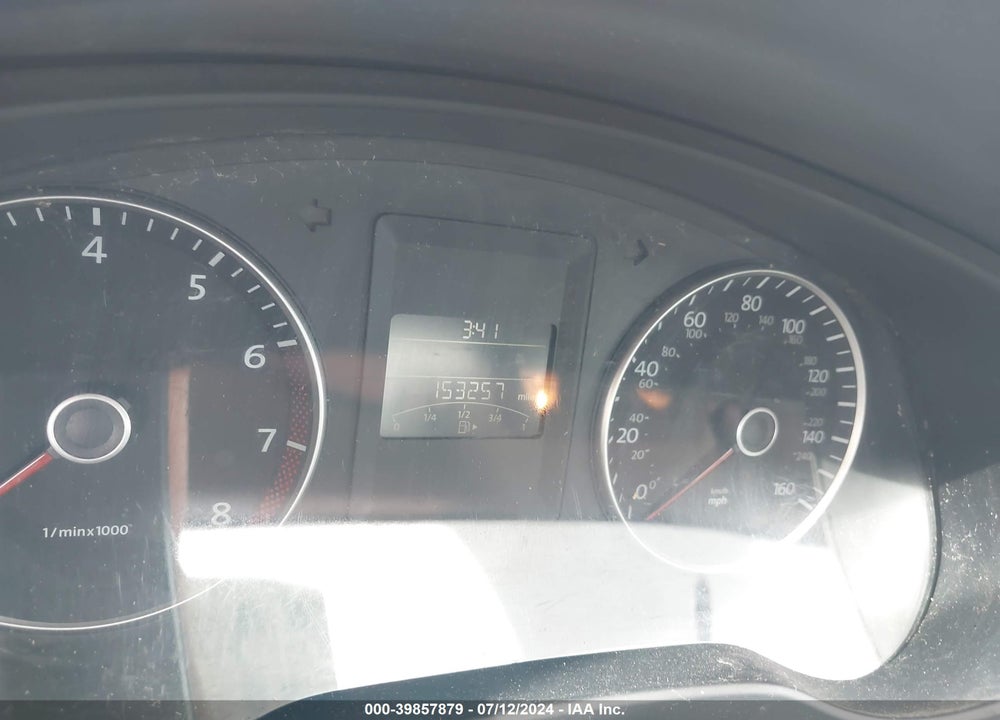 2012 VOLKSWAGEN JETTA 2.5L SE VIN: 3VWDX7AJXCM335455