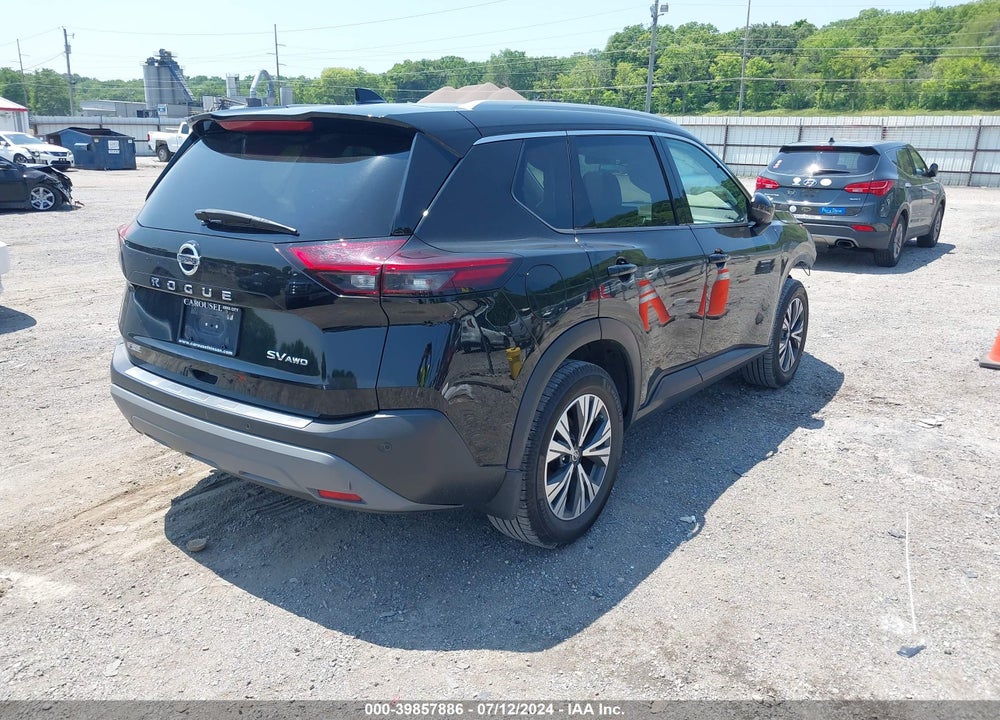 2021 NISSAN ROGUE SV INTELLIGENT AWD VIN: 5N1AT3BB0MC680557