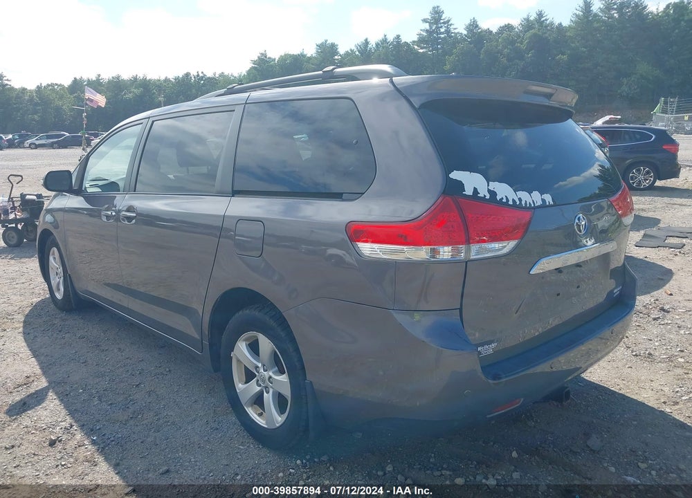2014 TOYOTA SIENNA LIMITED 7 PASSENGER VIN: 5TDDK3DC6ES083276