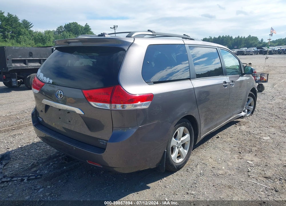2014 TOYOTA SIENNA LIMITED 7 PASSENGER VIN: 5TDDK3DC6ES083276