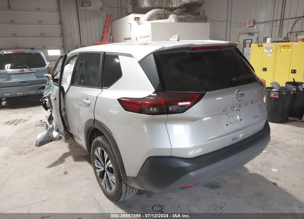 2022 NISSAN ROGUE SV INTELLIGENT AWD VIN: 5N1BT3BB7NC693134